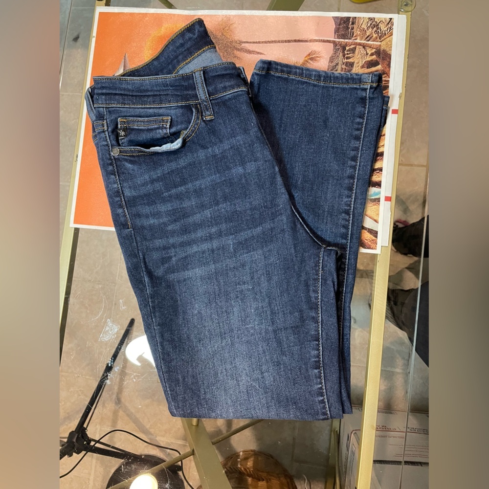 Judy Blue Dark Wash Capri Jeans